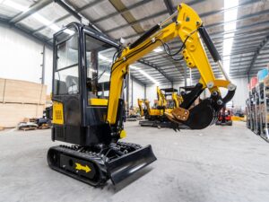 HT-10B Mini Excavator Powerful 1000kg Kompakti Kaivinkone